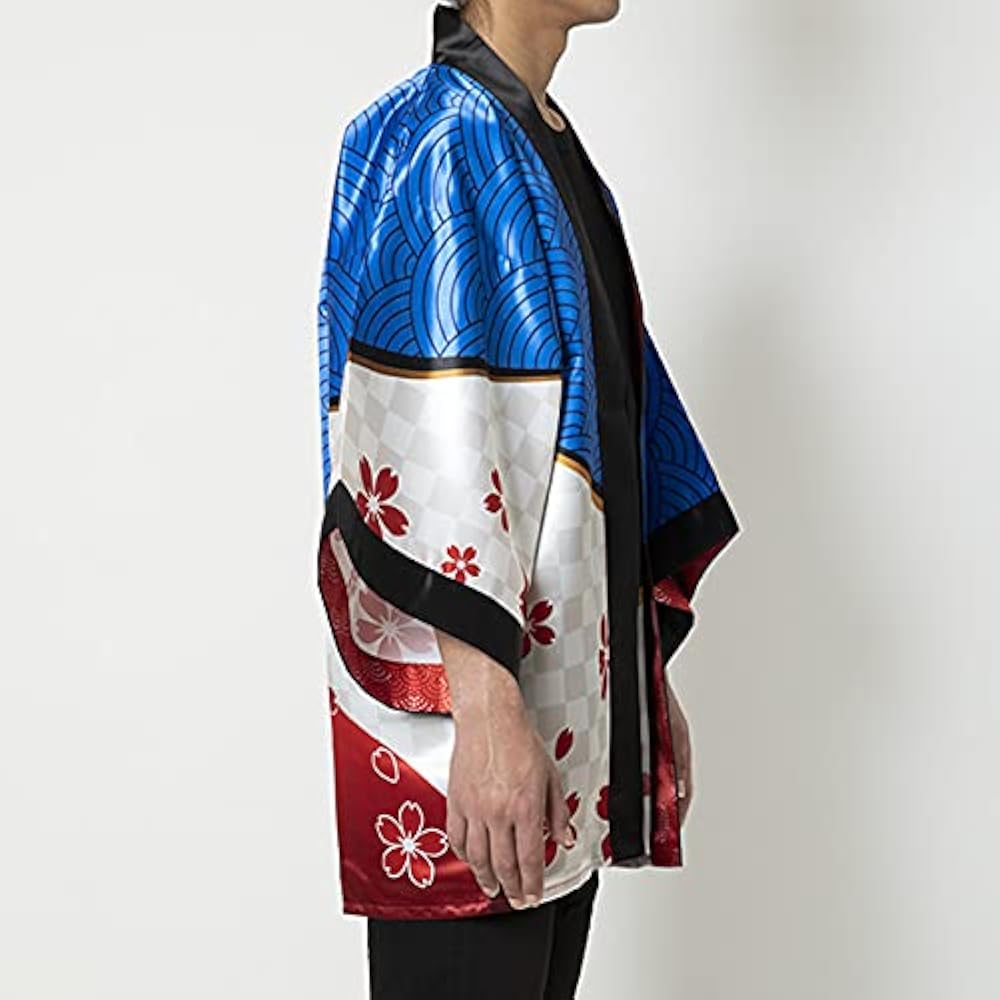 BLUE BLUE トロ〜リウール製モダンな法被ジャケット　カスタム品　日本製 日本製 トロピカルハッピ 16色 JF M L : 服部株式会社 - 通販